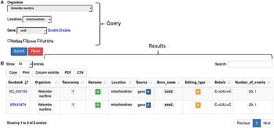 REDIdb 3.0: A Comprehensive Collection of RNA Editing Events in Plant Organellar Genomes